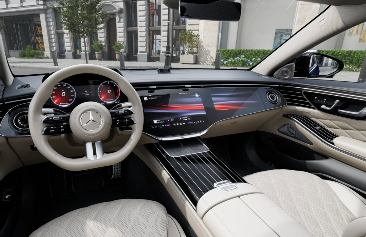 Mercedes-Benz S 450 d 4MATIC Long "140y Launch Edition" | MANUFAKTUR Opalite White Magno | First Class Rear | MBUX Superscreen