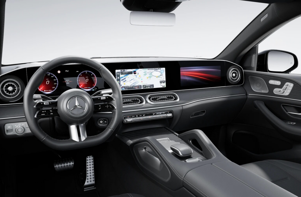 Mercedes-Benz GLE 350 d 4MATIC Coupé AMG Plus | Obsidian Black Metallic | MBUX Superscreen | DIGITAL LIGHT | AIRMATIC | Burmester® 3D