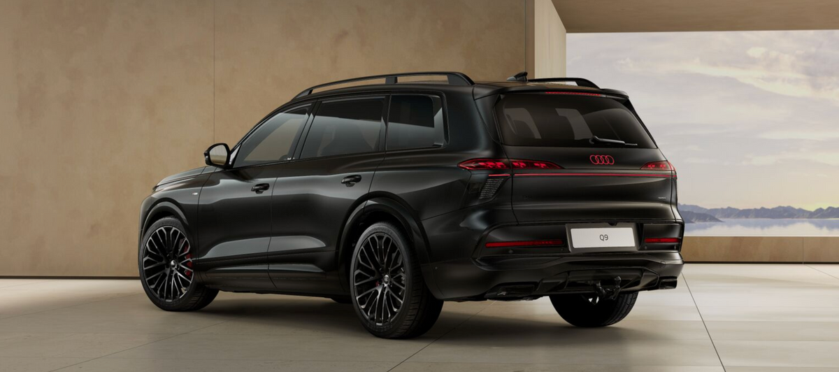 Audi Q9 TDI quattro 180 kW tiptronic „S line” | Mythos Black Metallic | 23” Audi Sport | Bang & Olufsen 4D | Air Suspension